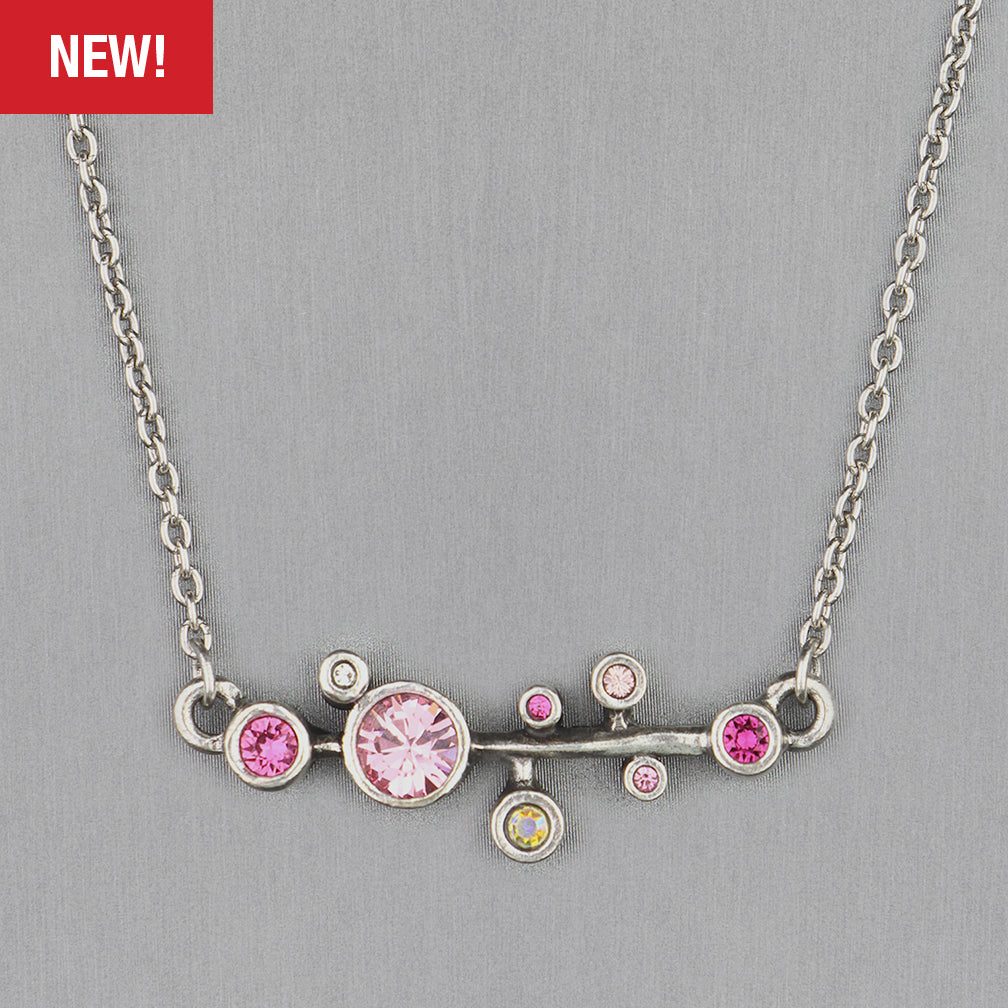 Patricia Locke Jewelry: Splish Splash Necklace in Pinks