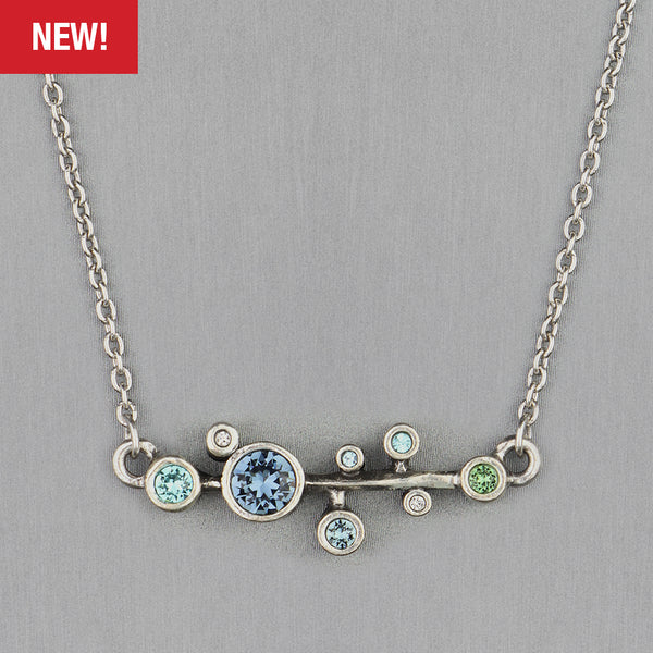 Patricia Locke Jewelry: Splish Splash Necklace in Zephyr