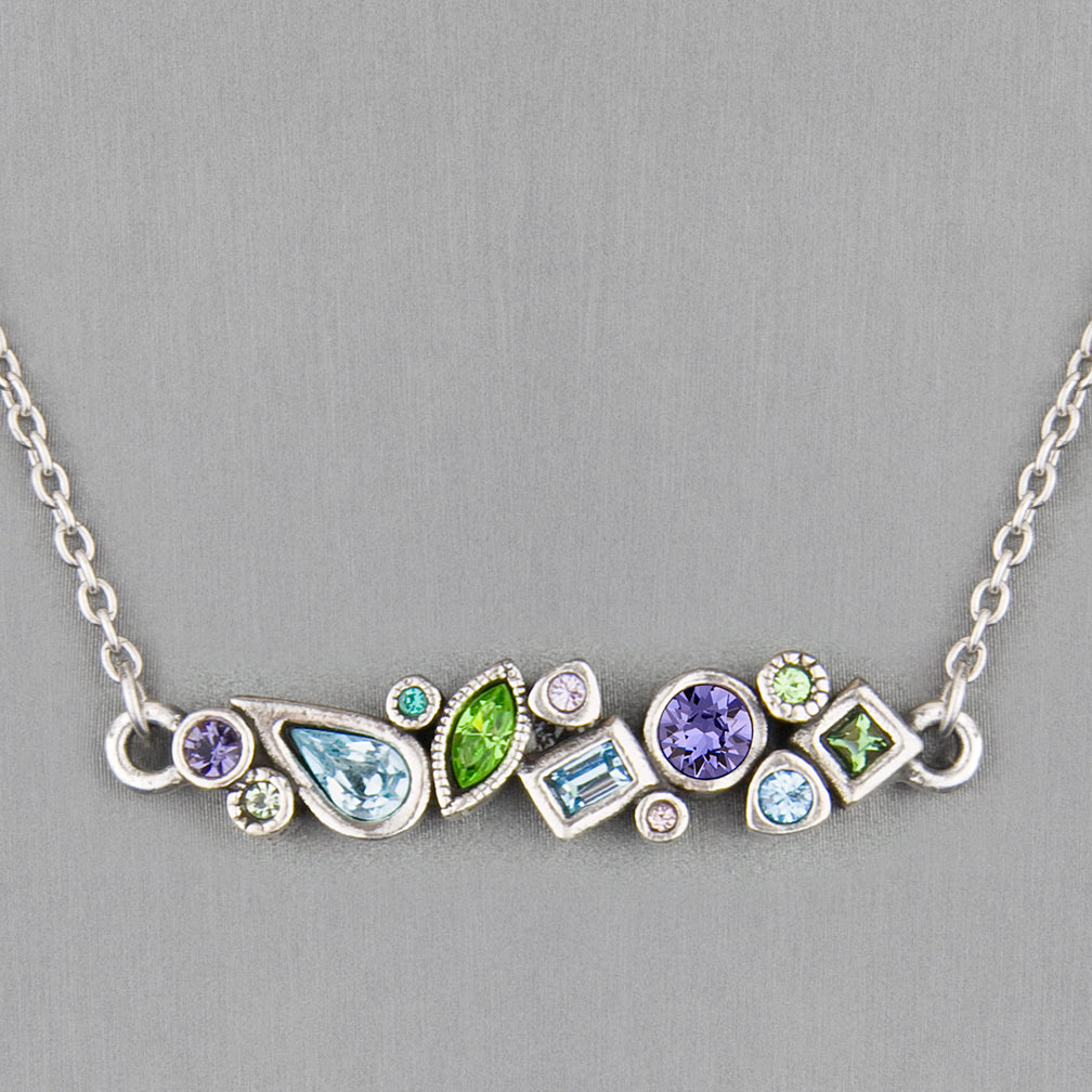 Patricia Locke Jewelry: Grapevine Necklace in Water Lily