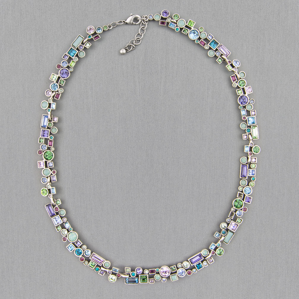 Patricia Locke Jewelry: Confetti Necklace in Water Lily
