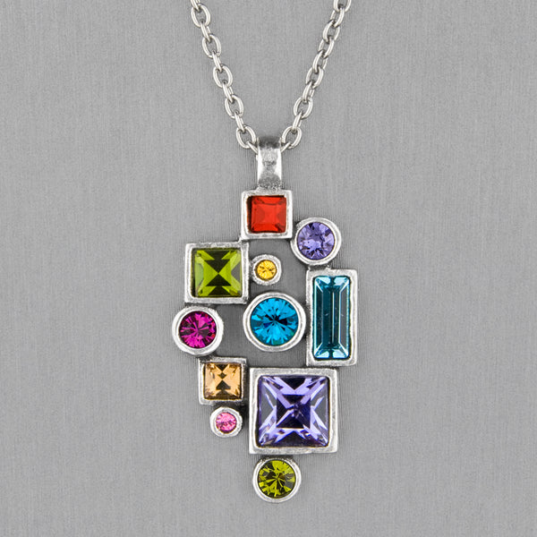 Patricia Locke Jewelry: Montage Necklace in Fling