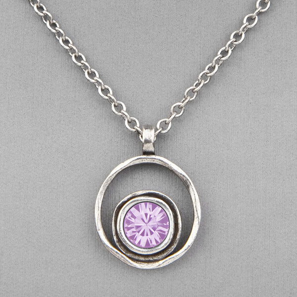 Patricia Locke Jewelry: Serenity Necklace in Violet