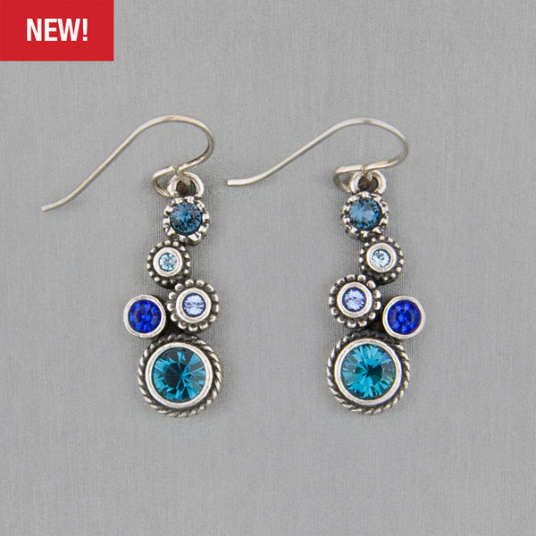 Patricia Locke Jewelry: Gumballs Earrings in True Blue
