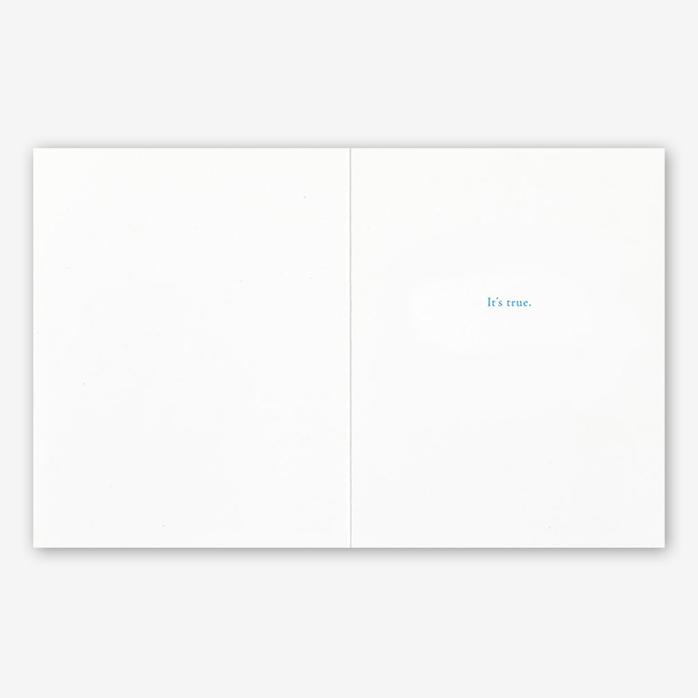 Positively Green Encouragement Card: “Do you know what you are? You are a marvel.” —Pablo Casals