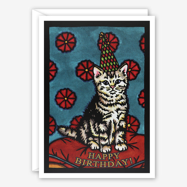 Sarah Angst Art Cards: Birthday Kitten