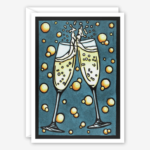 Sarah Angst Art Cards: Celebration Champagne