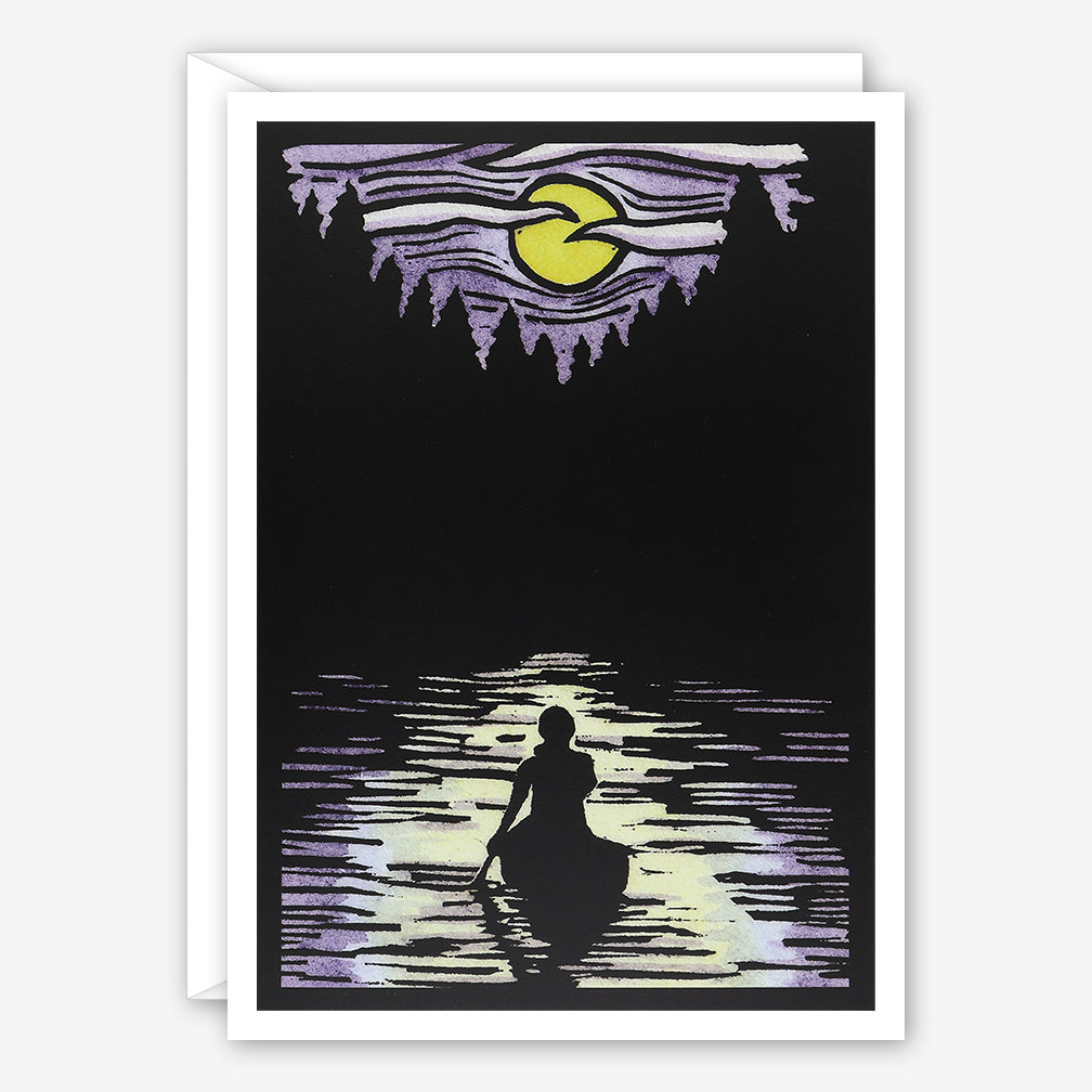 Sarah Angst Art Cards: Solitude Canoe