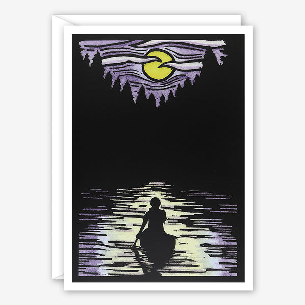 Sarah Angst Art Cards: Solitude Canoe