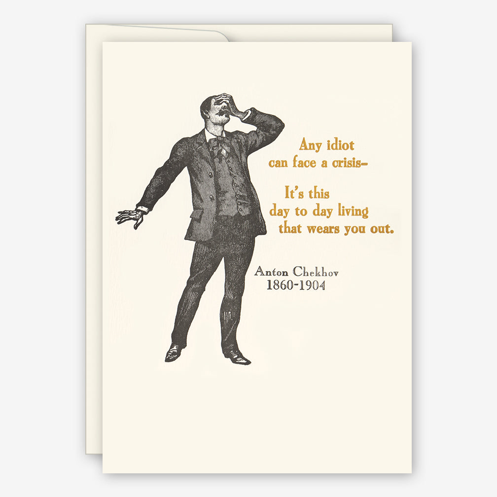 Saturn Press Everyday Card: Crisis