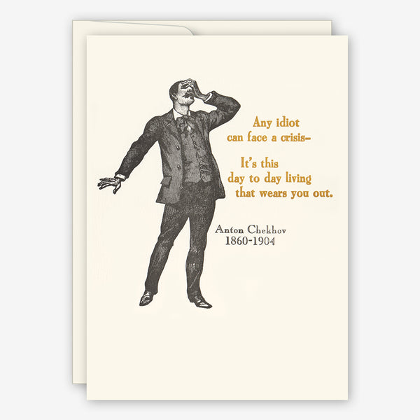 Saturn Press Everyday Card: Crisis