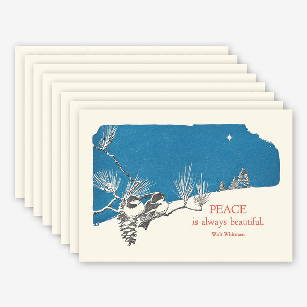 Saturn Press Holiday Box of Cards: Beautiful Peace