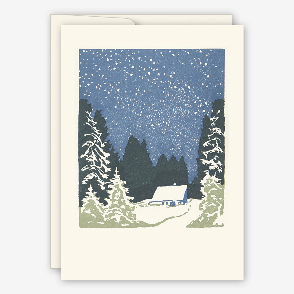 Saturn Press Holiday Cards: Quiet Night