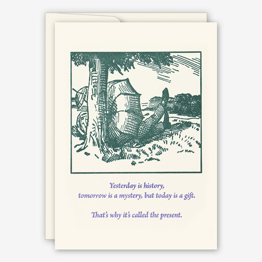 Saturn Press Everyday Card: Today Is a Gift