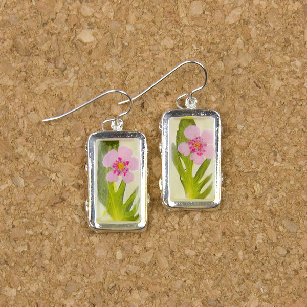 Shari Dixon Earrings: Tranquility Group, Small Rectangle
