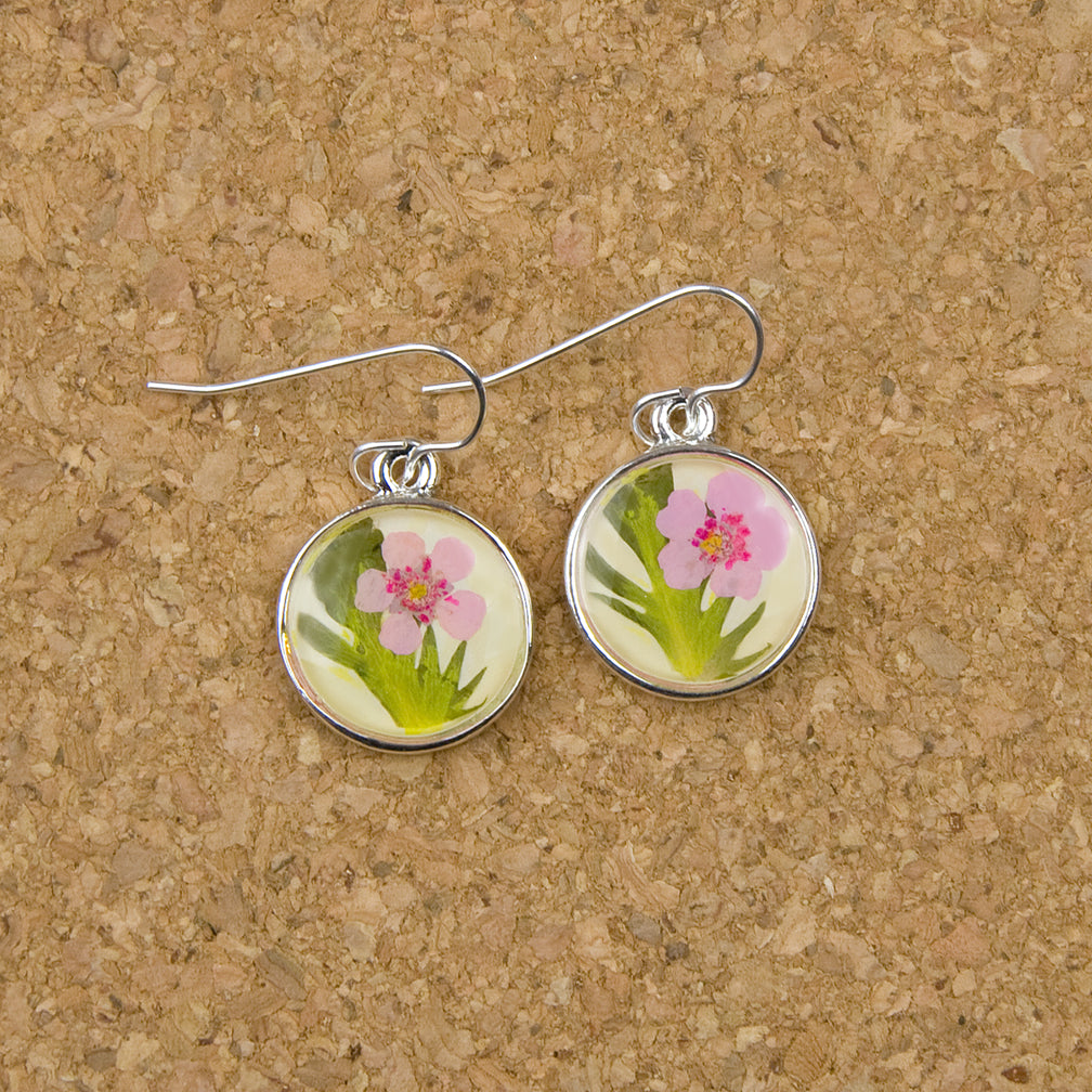 Shari Dixon Earrings: Tranquility Group, Small Round