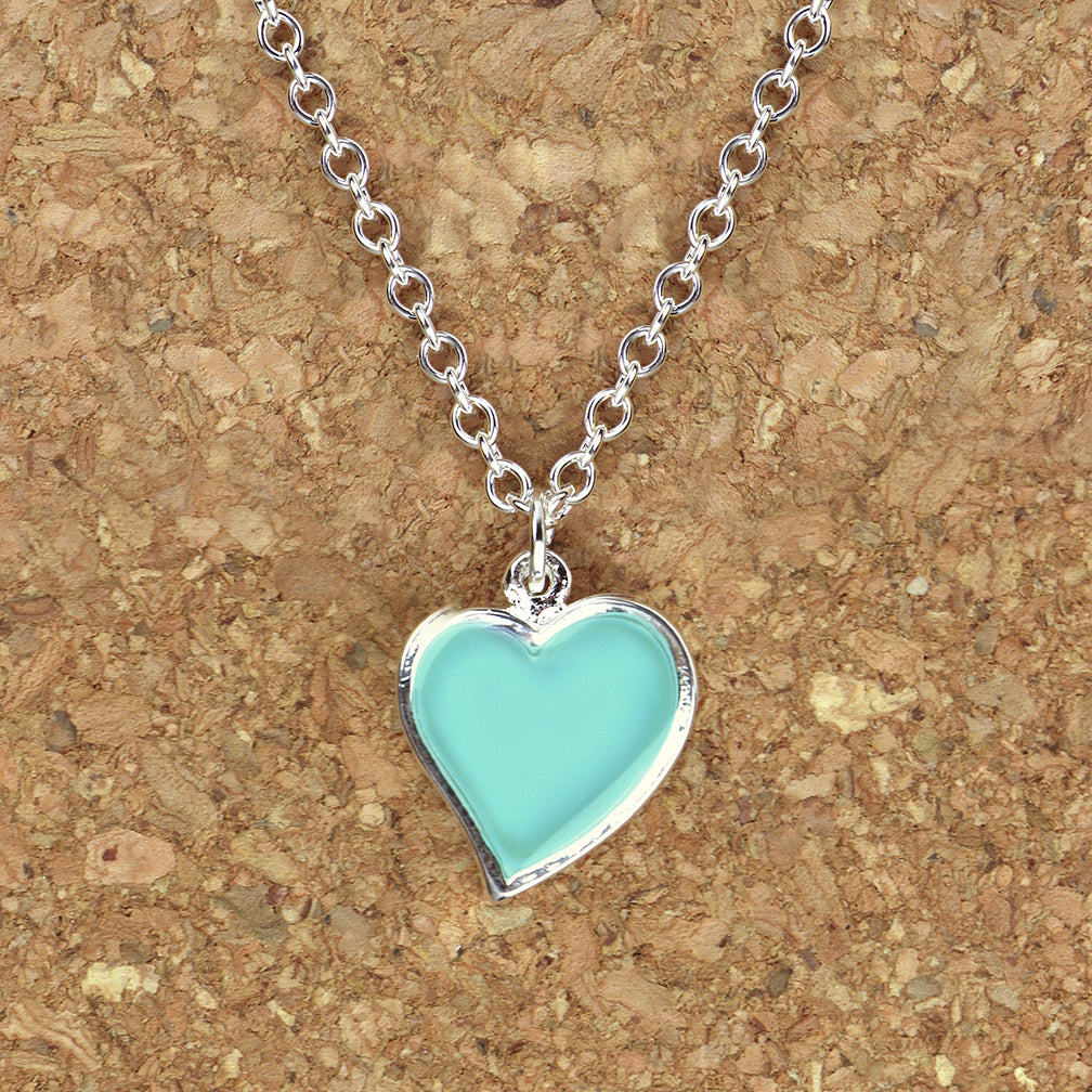 Shari Dixon Necklace: Heart, Robin