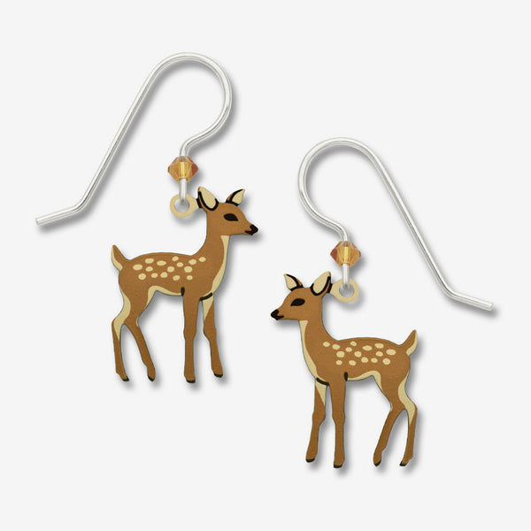 Sienna Sky Earrings: Young Fawn