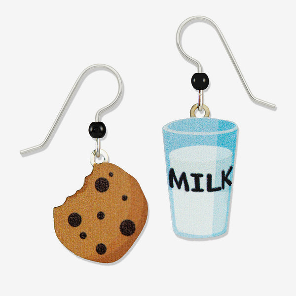 Sienna Sky Earrings: Milk and Cookies