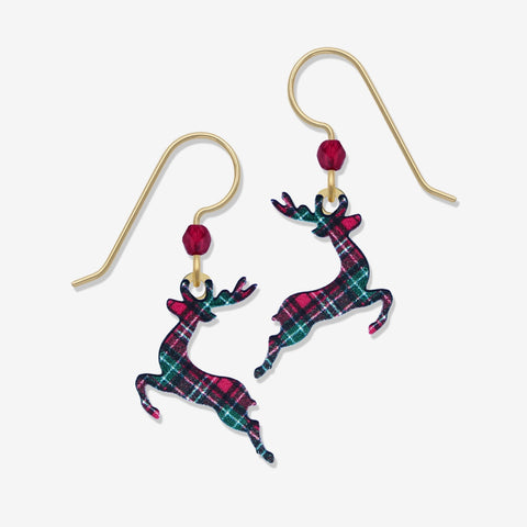 Sienna Sky Handmade 14K Gold Filled Hook Earrings - Autumn Maple Leaf - Made In USA
