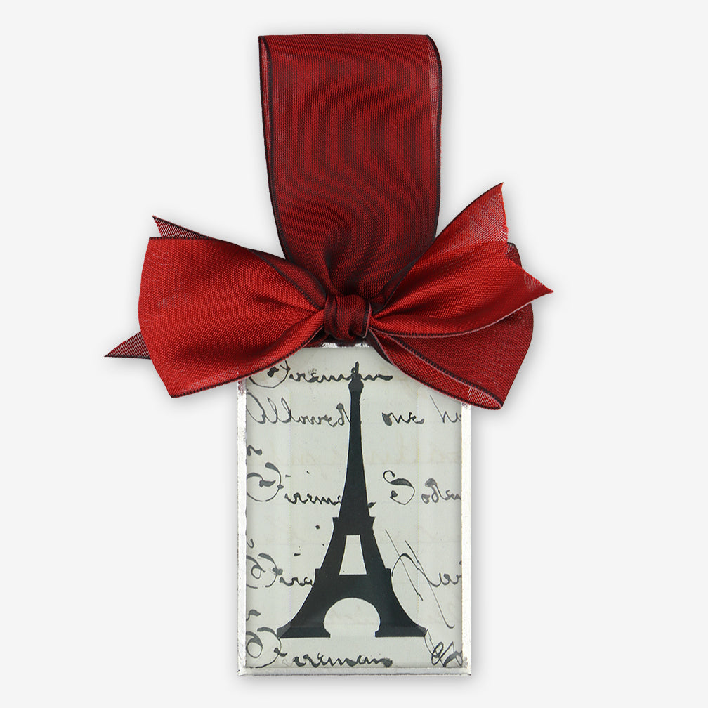 Silhouettes and More: Beveled Glass Ornaments: Eiffel Tower