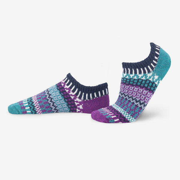 Solmate Socks: Adult Ankle Socks: Moonstone