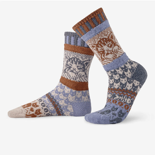 Solmate Socks: Adult Crew Socks: Cat