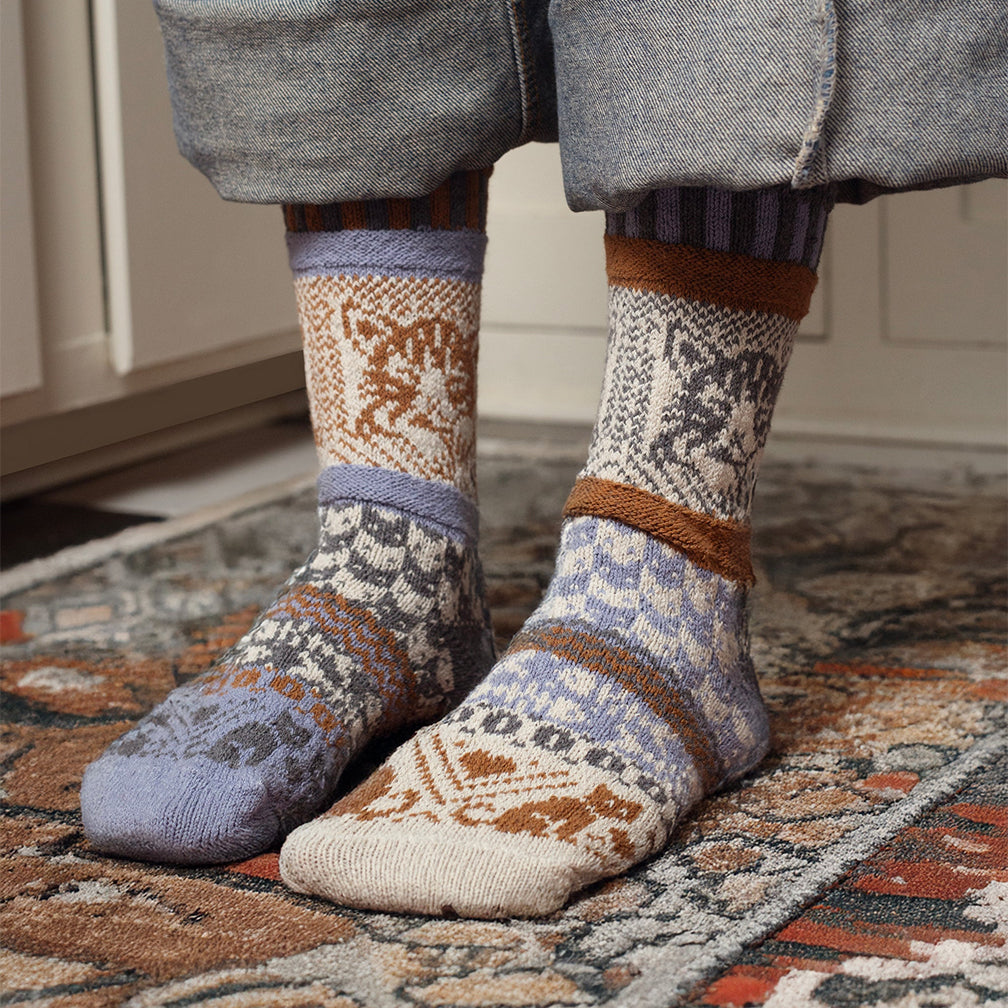 Solmate Socks: Adult Crew Socks: Cat