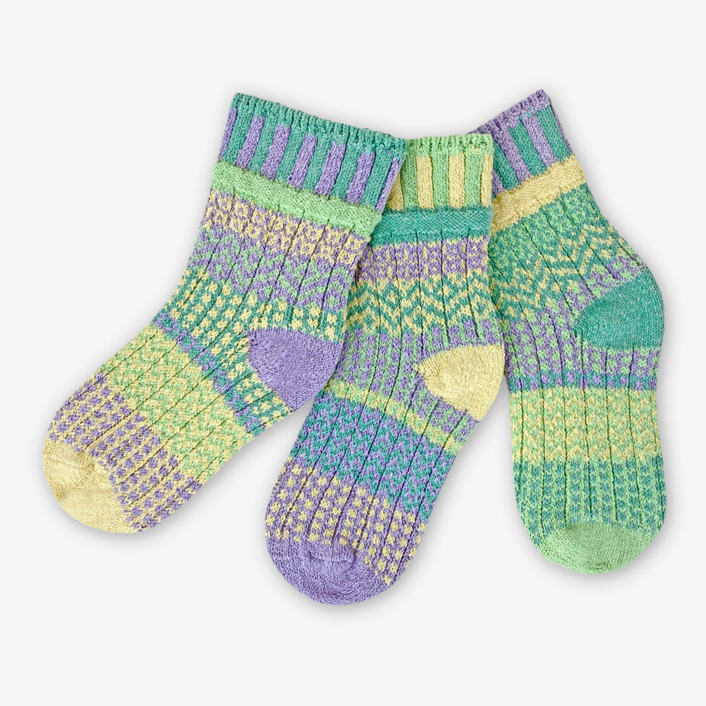 Solmate Socks: Kids Socks: Chickpea