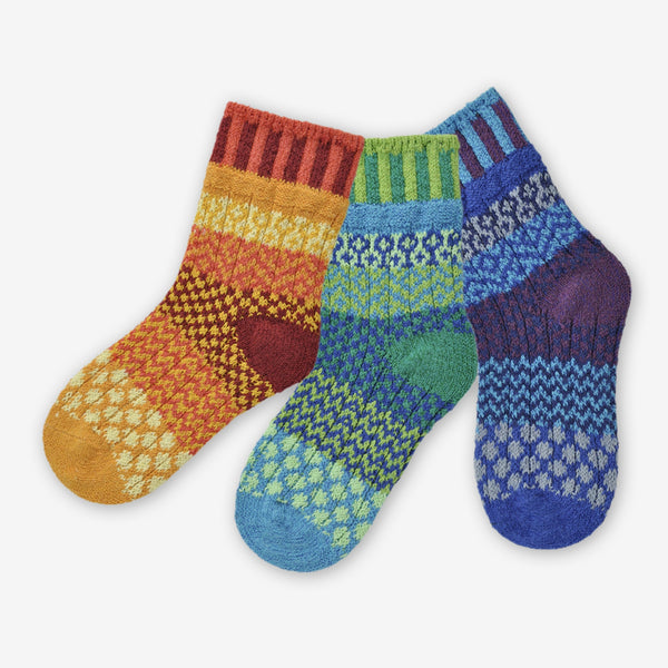 Solmate Socks: Kids Socks: Prism