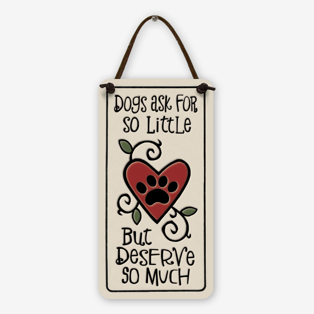 Spooner Creek: Mini Charmer Tiles: Dogs Ask Little