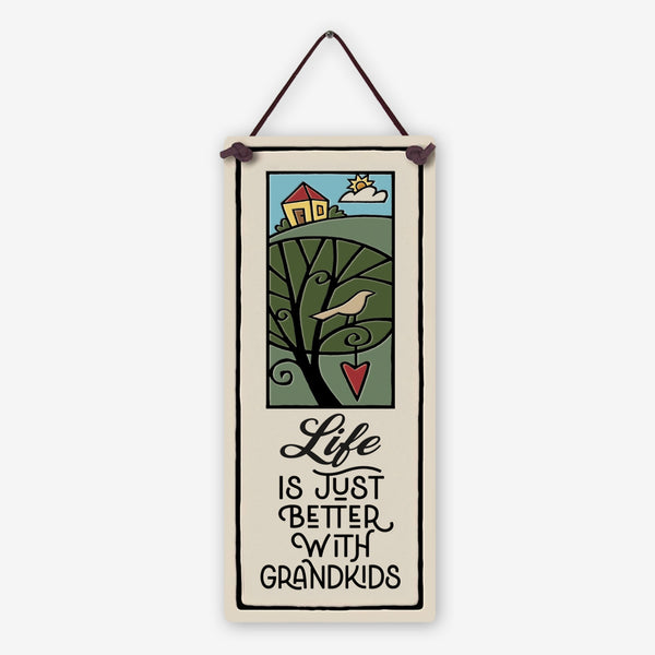 Spooner Creek: Large Tall Tiles: Life Grandkids