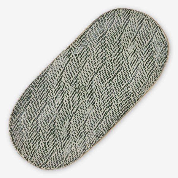 Terrafirma Ceramics: Bread Tray: Braid Pine