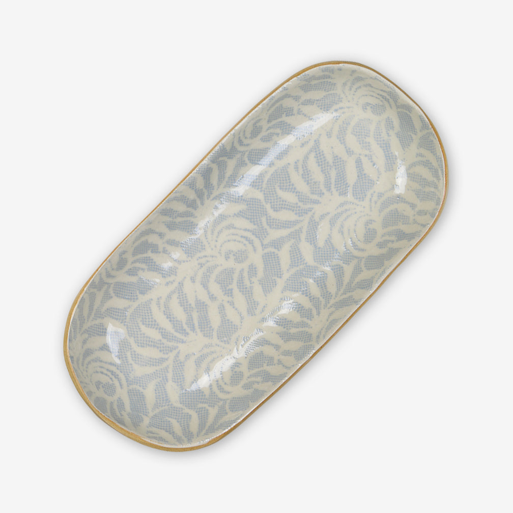 Terrafirma Ceramics: Small Canapé: Laurel Opal