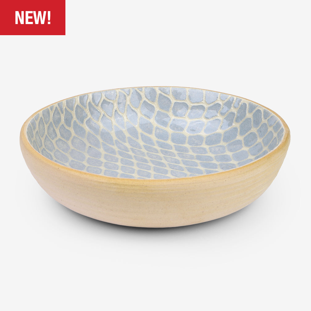 Terrafirma Ceramics: Fruit Dessert Bowl: Taj Opal