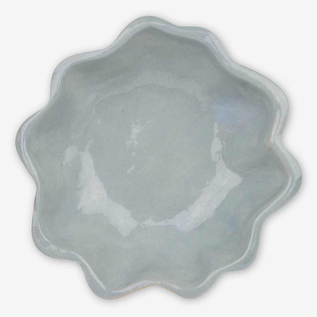 Terrafirma Ceramics: Gourd Dip Bowl: Opal