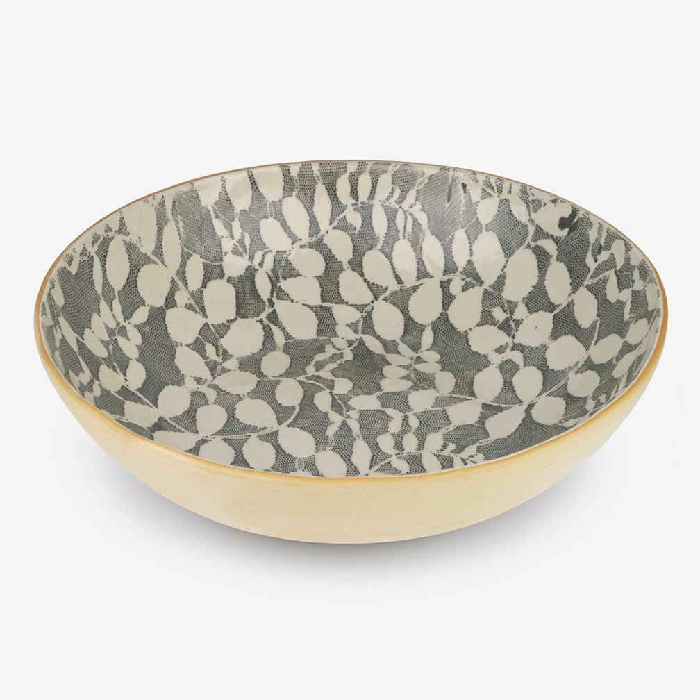 Terrafirma Ceramics: Medium Serving Bowl: Aspen Charcoal