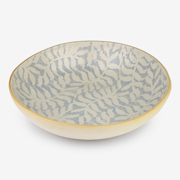 Terrafirma Ceramics: Medium Serving Bowl: Fern Opal