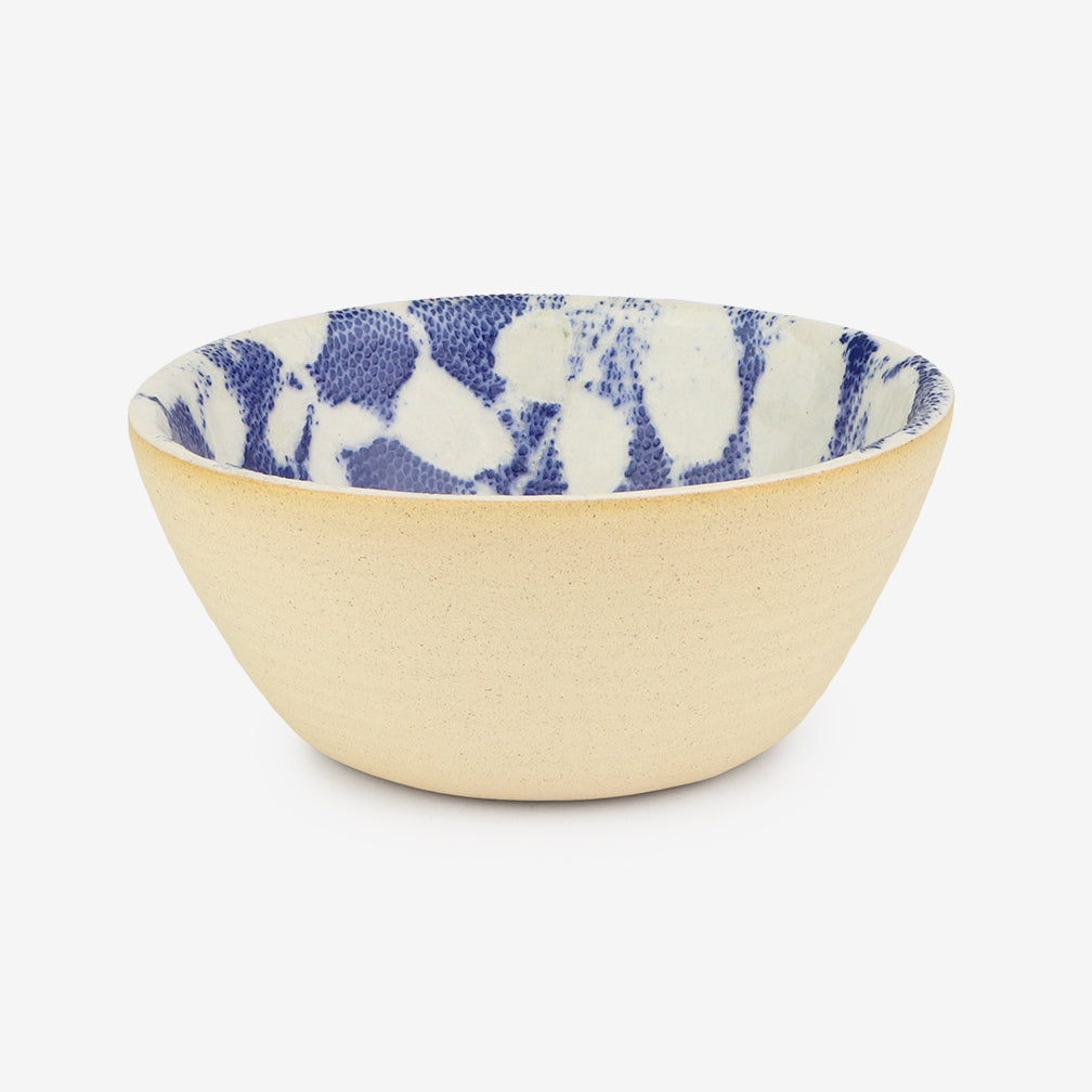 Terrafirma Ceramics: Mini Coupe Bowl: Aspen Cobalt