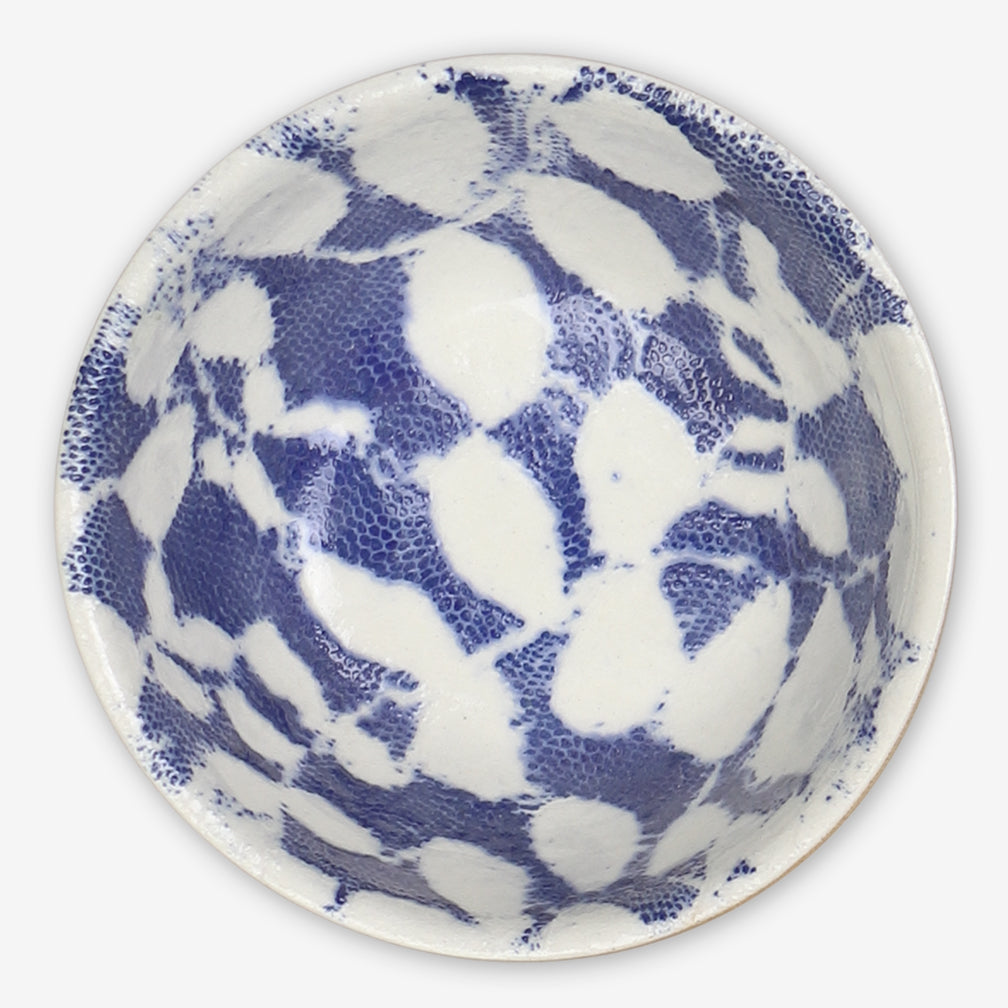 Terrafirma Ceramics: Mini Coupe Bowl: Aspen Cobalt