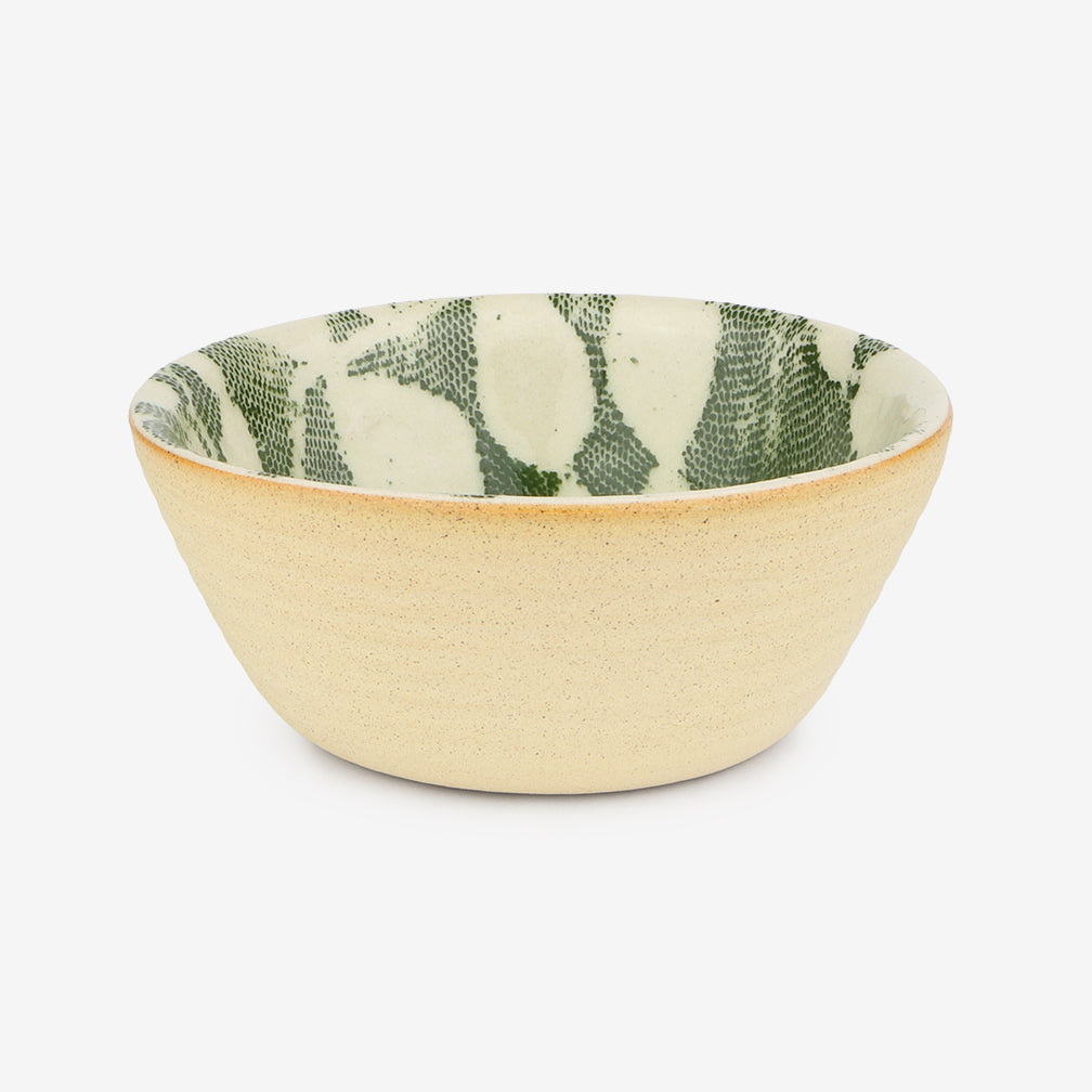 Terrafirma Ceramics: Mini Coupe Bowl: Aspen Pine