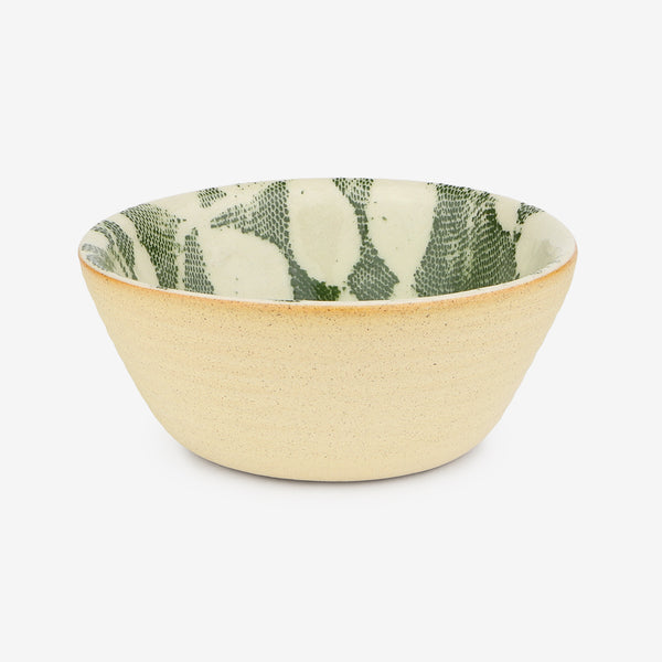 Terrafirma Ceramics: Mini Coupe Bowl: Aspen Pine