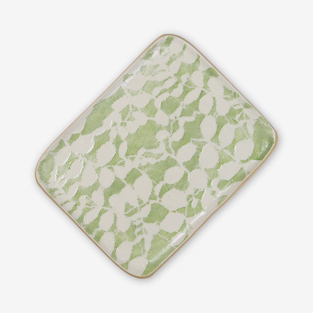 Terrafirma Ceramics: Tidbit Tray: Aspen Citrus