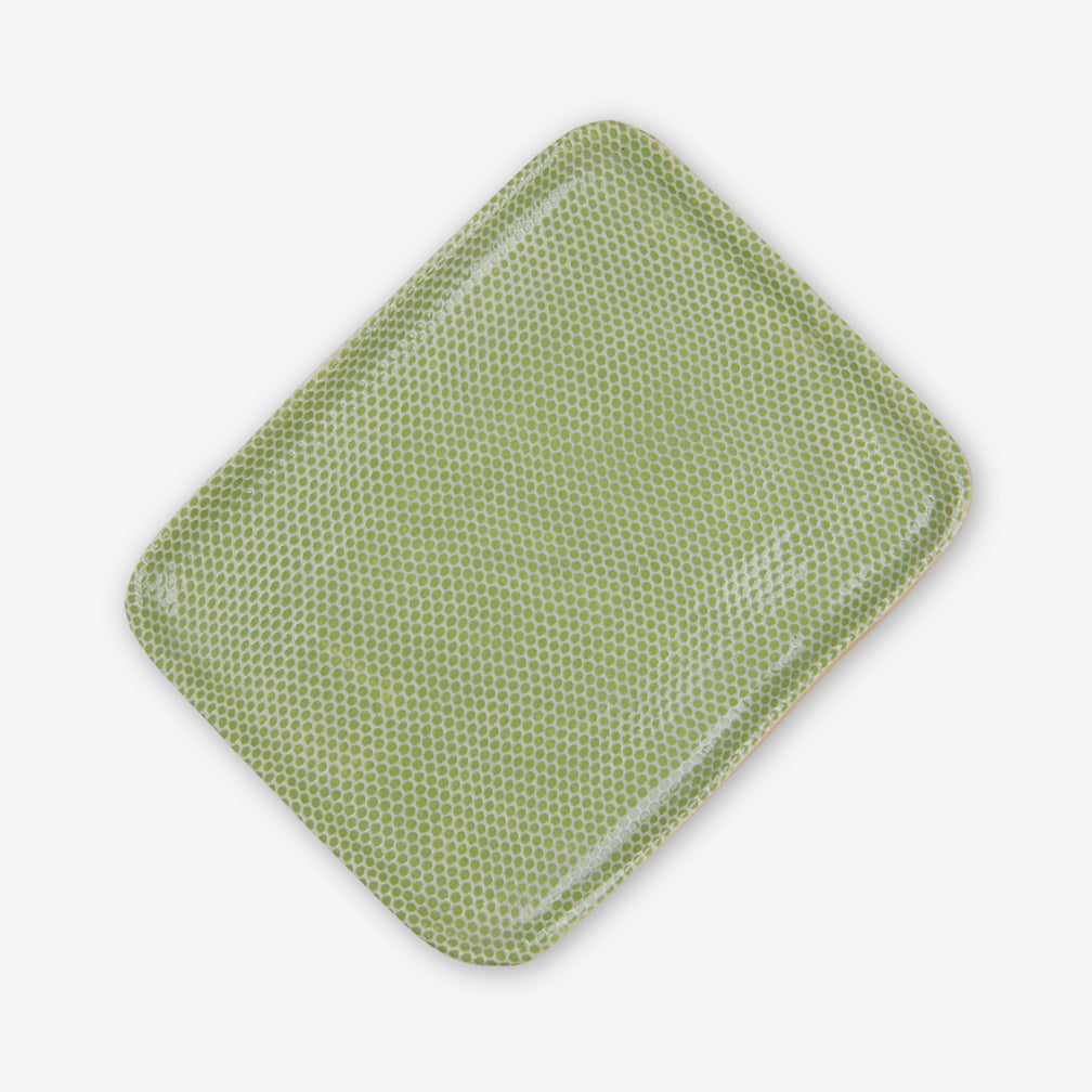 Terrafirma Ceramics: Tidbit Tray: Honeycomb Citrus