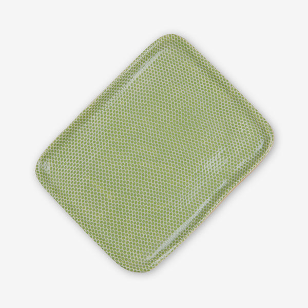 Terrafirma Ceramics: Tidbit Tray: Honeycomb Citrus