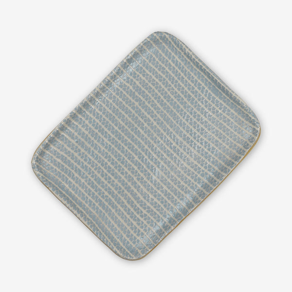 Terrafirma Ceramics: Tidbit Tray: Strata Opal