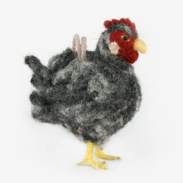 The Au Gres Sheep Factory: Needlefelt Ornaments: Chicken