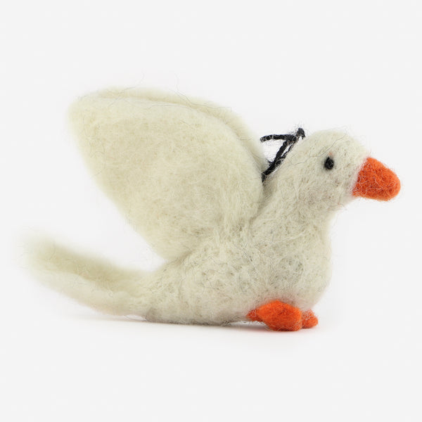 The Au Gres Sheep Factory: Needlefelt Ornaments: Dove