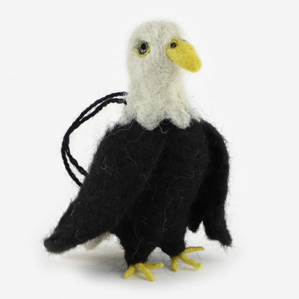 The Au Gres Sheep Factory: Needlefelt Ornaments: Eagle