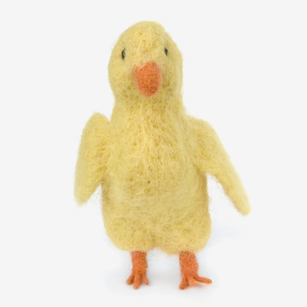 The Au Gres Sheep Factory: Needlefelt Ornaments: Lil Chick