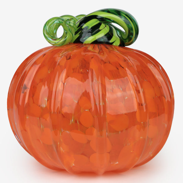 The Glass Forge: Extra Large Pumpkin: Orange